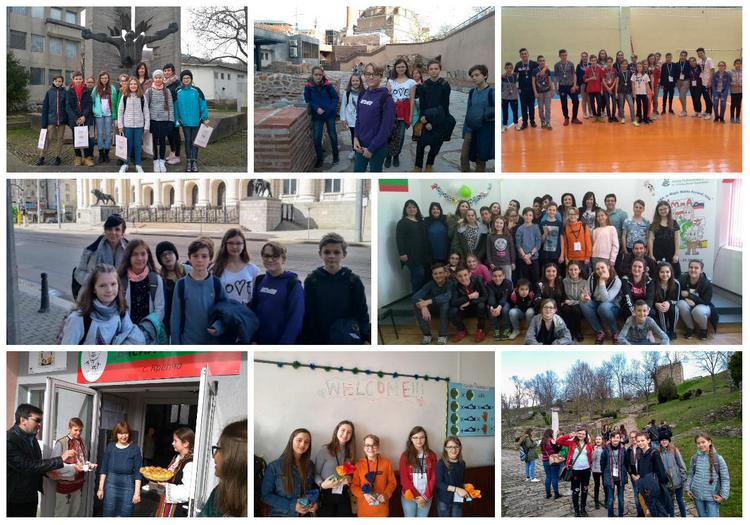 Wizyta w szkole partnerskiej w Bułgarii