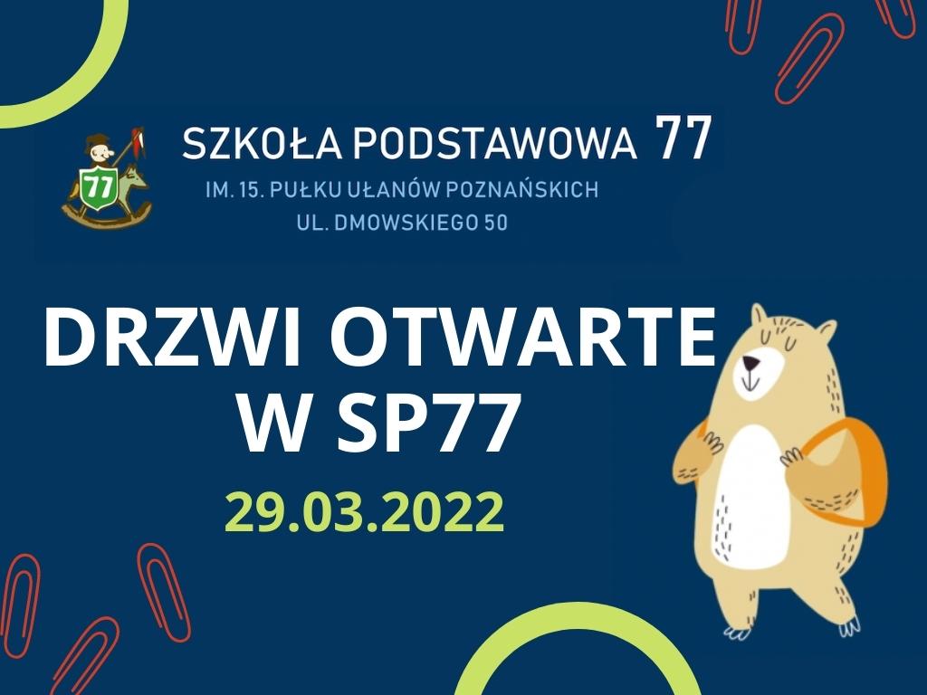 DRZWI OTWARTE W SP77